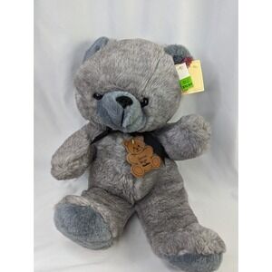 Gray Bear Plush 18 Inch Dandee MTY International Stuffed Animal Toy